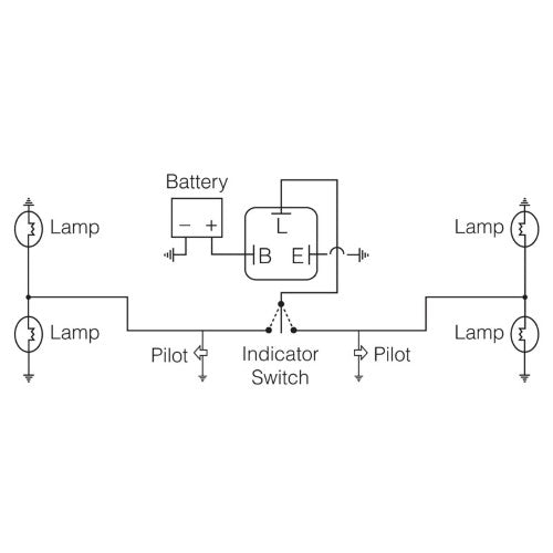 Narva - Flasher Elec 12v 3pin Load Sen (68238BL)