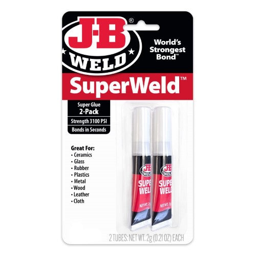 Superweld Super Glue 2g Pk2