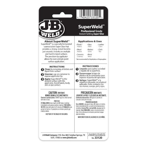 Superweld Super Glue 20g