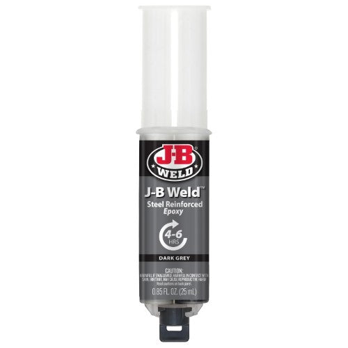 Cold Weld Steel Epoxy Syringe 25Ml -JB WELD