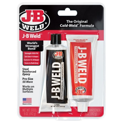 Cold Weld Steel Epoxy Twin 141.8Gr Tubes -JB WELD