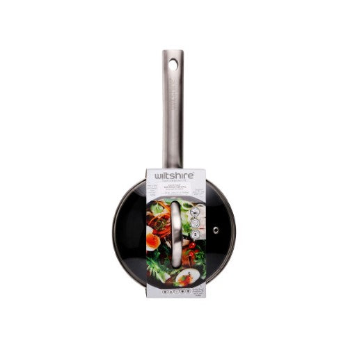 Easycook Pine Induction Saucepan 16cm|1.23l with glass lid - Wiltshire