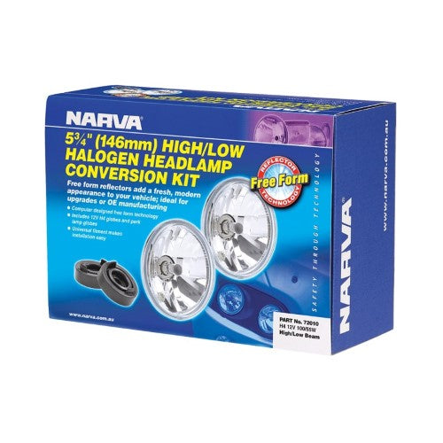 Narva - Con/Kit 5 3/4 Hi/Lo F/F Kit H4 100/55w