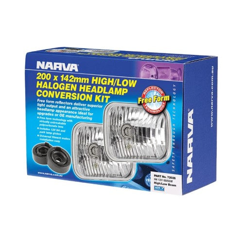 Narva - Con/Kit 200x142mm H4 Hi/Lo F/Form Kit