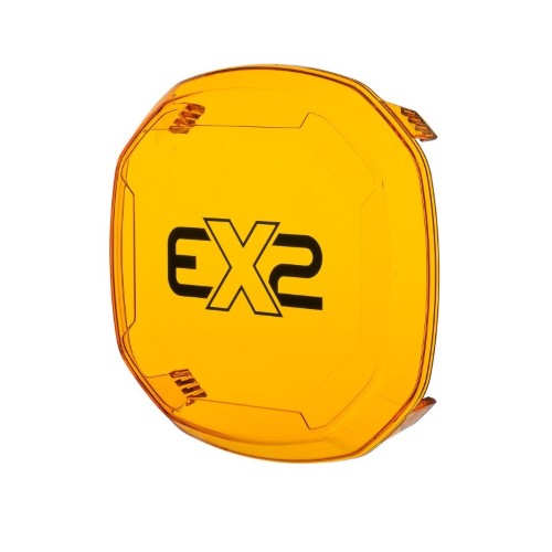 9 INCH AMBER LENS COVER TS EX2 EX2R DRIVING LIGHT ONLY