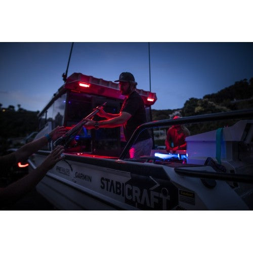 NARVA - WHITE LED DECK LAMP RED/WHITE LIGHT OUTPUT