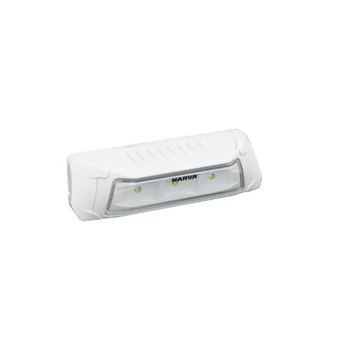 9-33V LED SCENE LAMP FLOOD BEAM DUAL COLOUR WHITE HOUSING