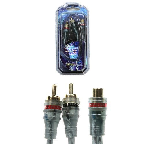 Rca Y Splitter 1 Female - 2 Male
