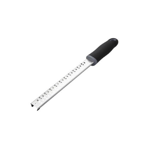 Long Plane Coarse Grater with Black Handle 325mm - Chef Inox