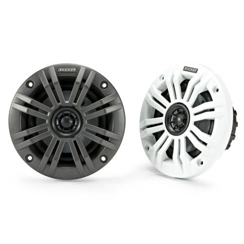 4IN 150W COAXIAL MARINE SPEAKER PAIR - KICKER