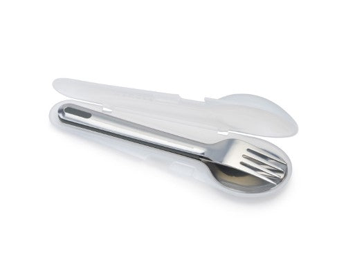Stainless-steel Cutlery Set (Grey) - Joseph Joseph Duo