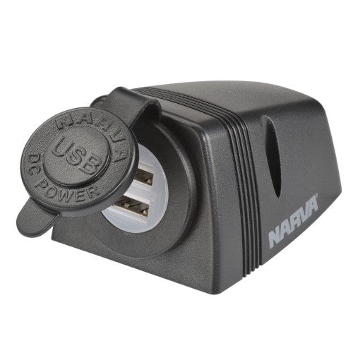 Heavy-Duty Surface Mount Dual Usb Socket