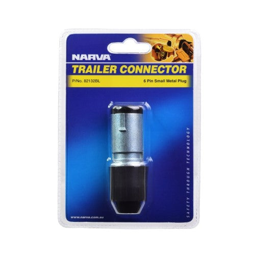 Narva - Trailer Conn 6 Pin Small Round