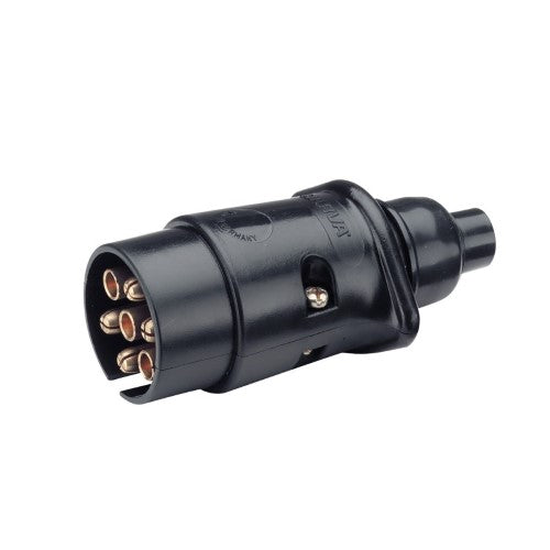 Narva - Large Round Plastic Trailer Plug 7 Pin