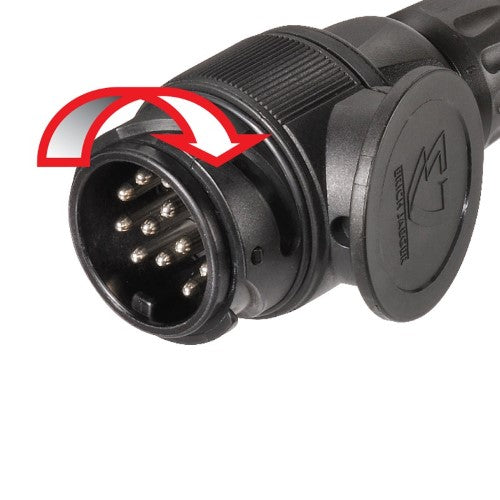 Narva - Adaptor 13 Pin Euro To 7 Pin Large Round