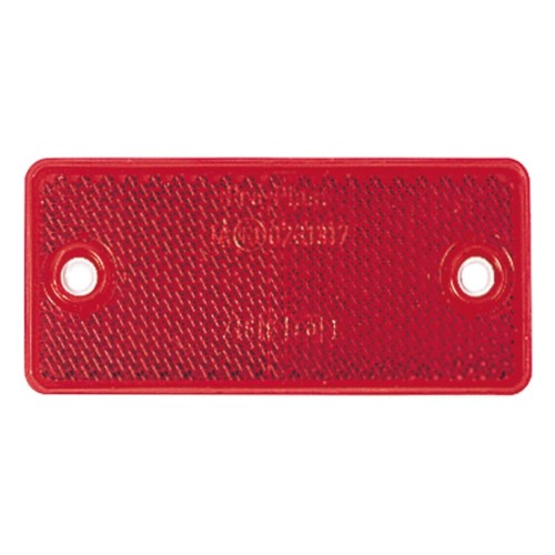 Retro Reflector With Dual Fixing Holes (Red) (84032/50)