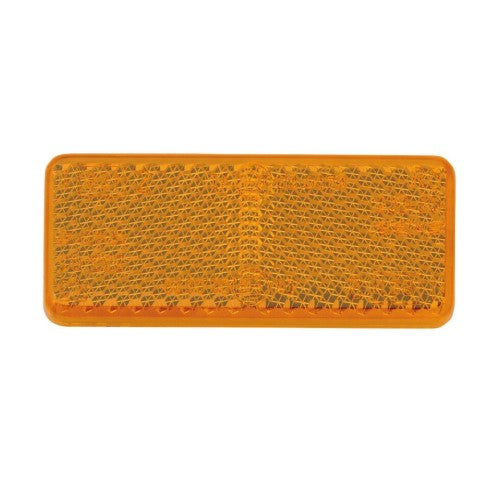 Retro Reflector With Self Adhesive (Amber) Pack of 2