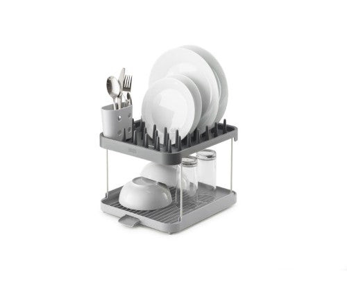 2-tier Dish Rack - Grey - Joseph Joseph Duo