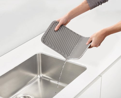 Foldable Draining Mat (Grey) - Joseph Joseph Duo