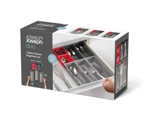 7-piece Drawer Organiser Set - Joseph Joseph Duo
