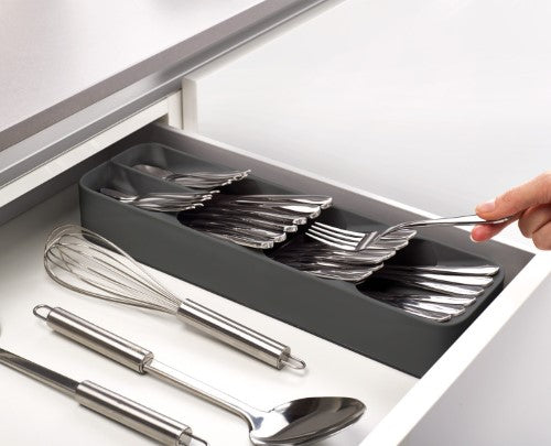 In-drawer Cutlery Tray (Grey) - Joseph Joseph Duo