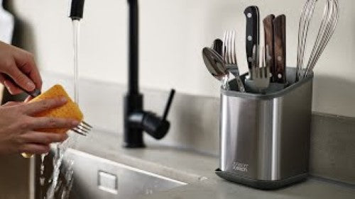 Steel Cutlery Drainer - Joseph Joseph Duo