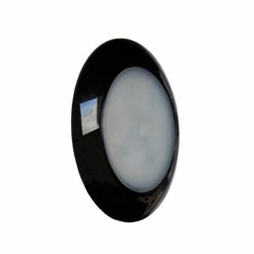 12V 75MM I/LAMP RED/WHITE BLACK HOUSING