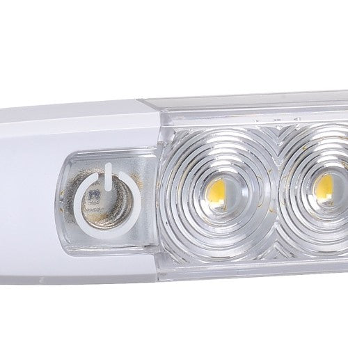 12v Dual Colour Strip Lamp White/Red - Narva
