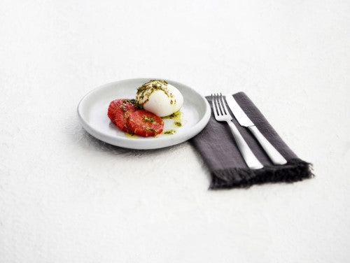 Naturals Ash Grey Round Plate 205x21mm - Tablekraft - Set of 5