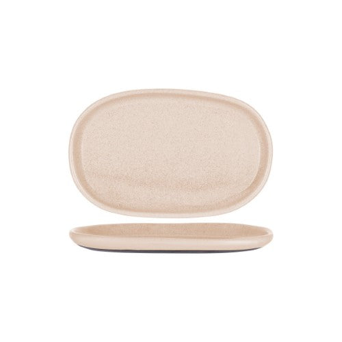 Naturals Sierra Beige Oval Plate 310x200mm - Tablekraft  - Set of 3