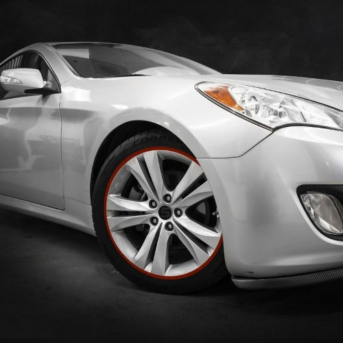 TYPE S - RED SELF ADHESIVE RIM ACCENT TRIM