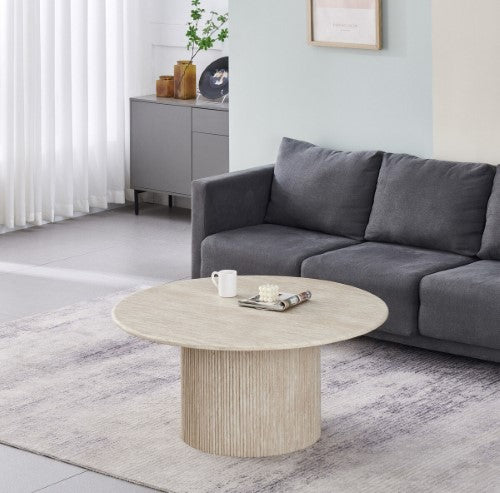 Tuscan Travertine Coffee Table