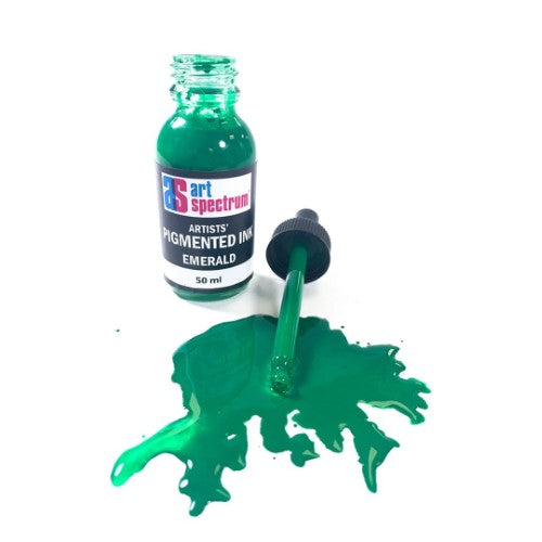 Art Spectrum Pigmented Inks 50ml EMERALD