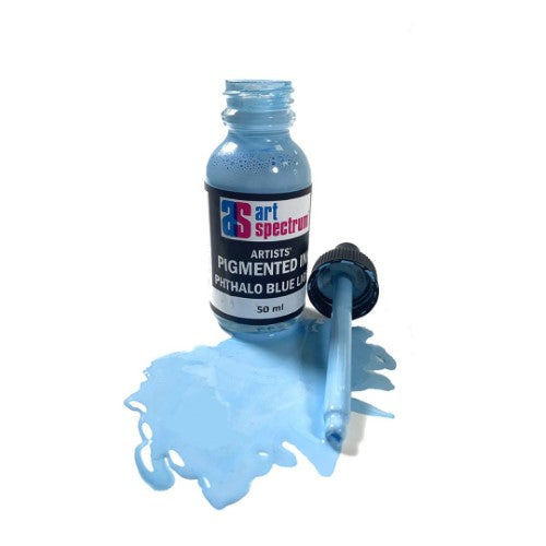 Art Spectrum Pigmented Inks 50ml PHTHALO BLUE LIGHT
