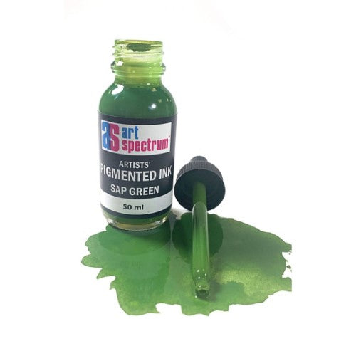 Art Spectrum Pigmented Inks 50ml SAP GREEN