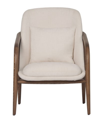 Bella Occassional Chair - Ashwood Legs with Fabric