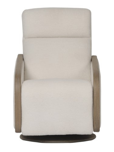 Oakmount Electric Recliner - Ashwood And Boucle Fabric