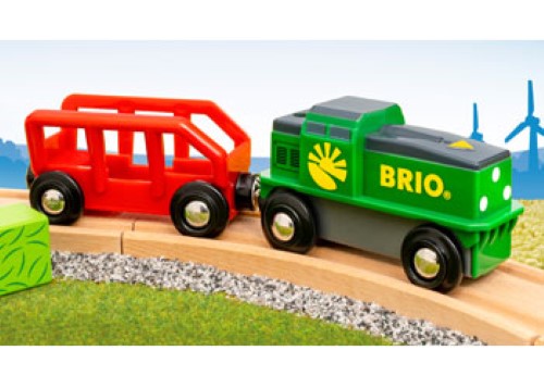 BRIO - Farm Battery Train 4 pieces