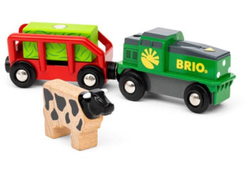 BRIO - Farm Battery Train 4 pieces