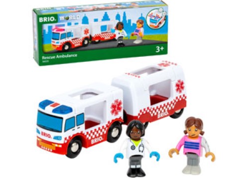 BRIO - Rescue Ambulance 4 pieces