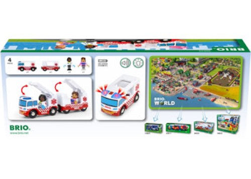 BRIO - Rescue Ambulance 4 pieces