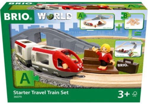 BRIO - Starter Travel Train Set 22 pieces