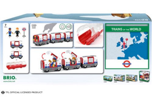 BRIO - London Underground Train 7 pieces