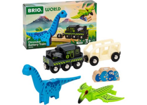 BRIO - Dinosaur Battery Train 5 pieces
