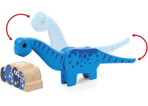 BRIO - Dinosaur Battery Train 5 pieces