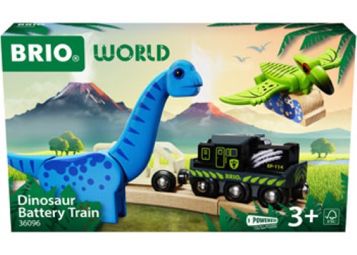 BRIO - Dinosaur Battery Train 5 pieces