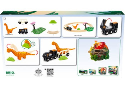 BRIO - Dinosaur Circle Set 12 pieces