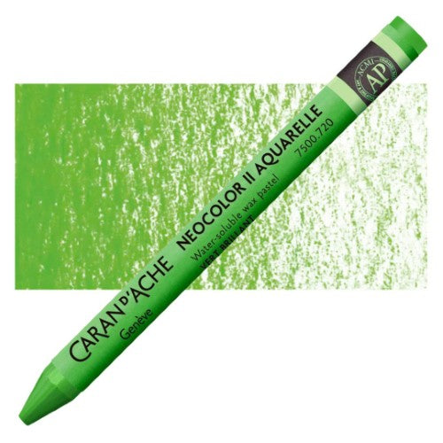 Caran d'Ache Neocolor II Aquarelle Pastel Crayons LIGHT GREY