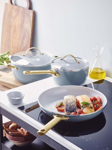 Padova Smokey Blue Frypan 24cm - GreenPan