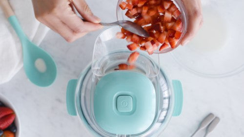 Ice Cream Maker- Turquoise - Greenlife